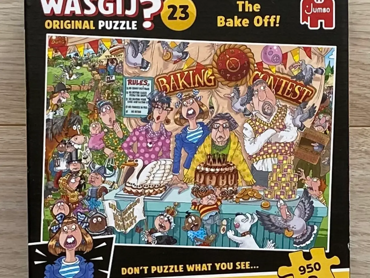 Billede 1 - Wasgij Puzzle Original 23 - The Bake off 950 brikk