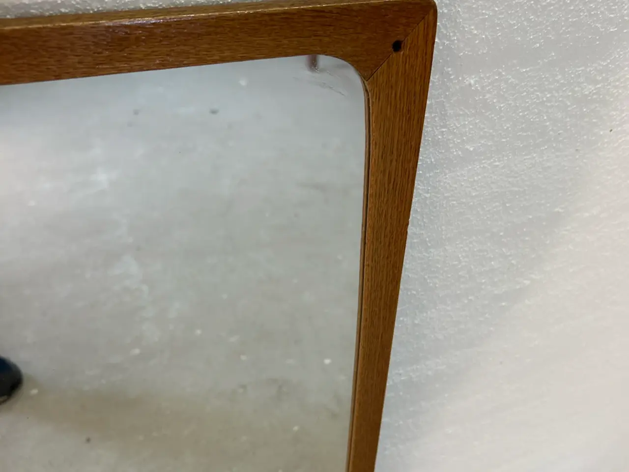 Billede 2 - Spejl teak 79 x 37 cm