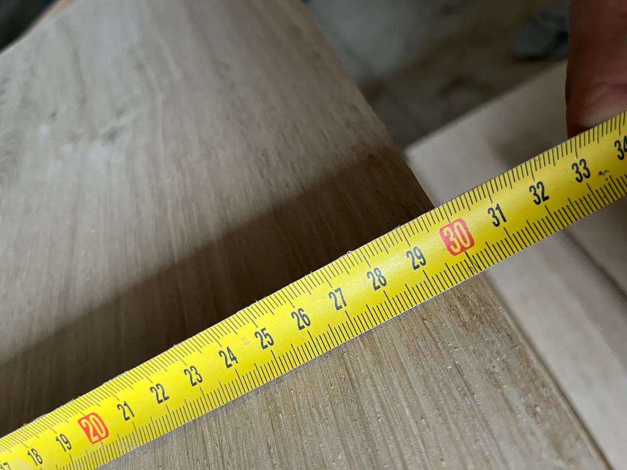 Billede 3 - Dinesen egetræ massiv 300mm