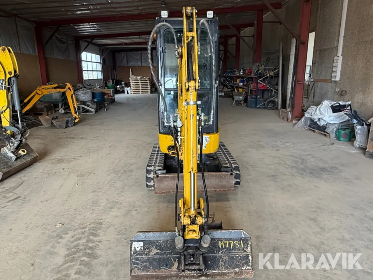 Billede 8 - Minigraver Komatsu Pc 16r hs