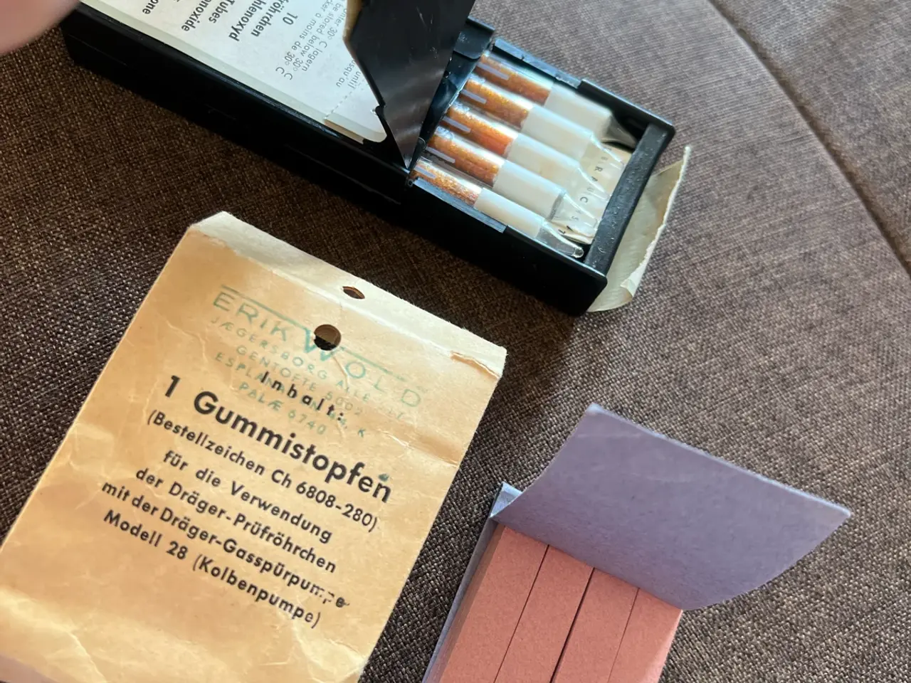 Billede 4 - Kohlenoxydanzeiger kasse WW2