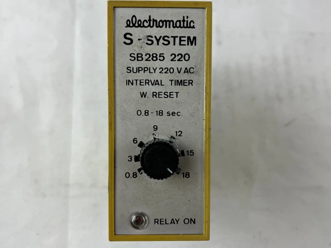 Billede 3 - Electromatic SB285 220 Interval Timer 220VAC Reset