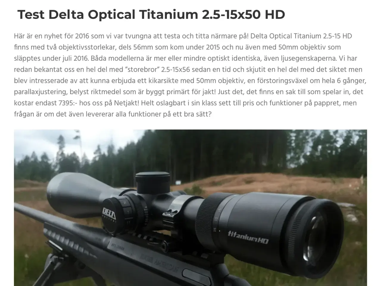 Billede 13 - Mauser 225, 6,5x55
