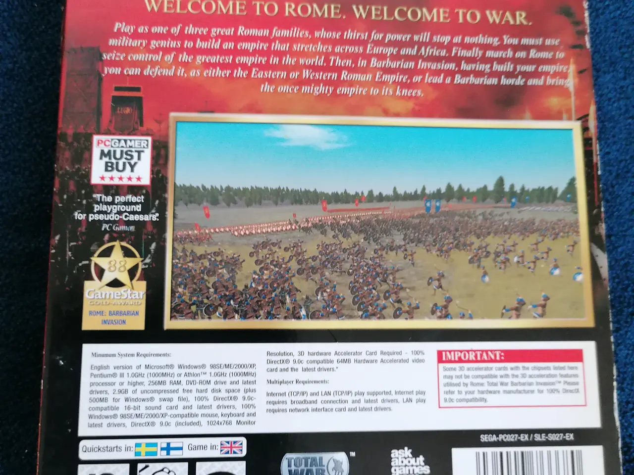 Billede 2 - Rome: Total War Gold Edition
