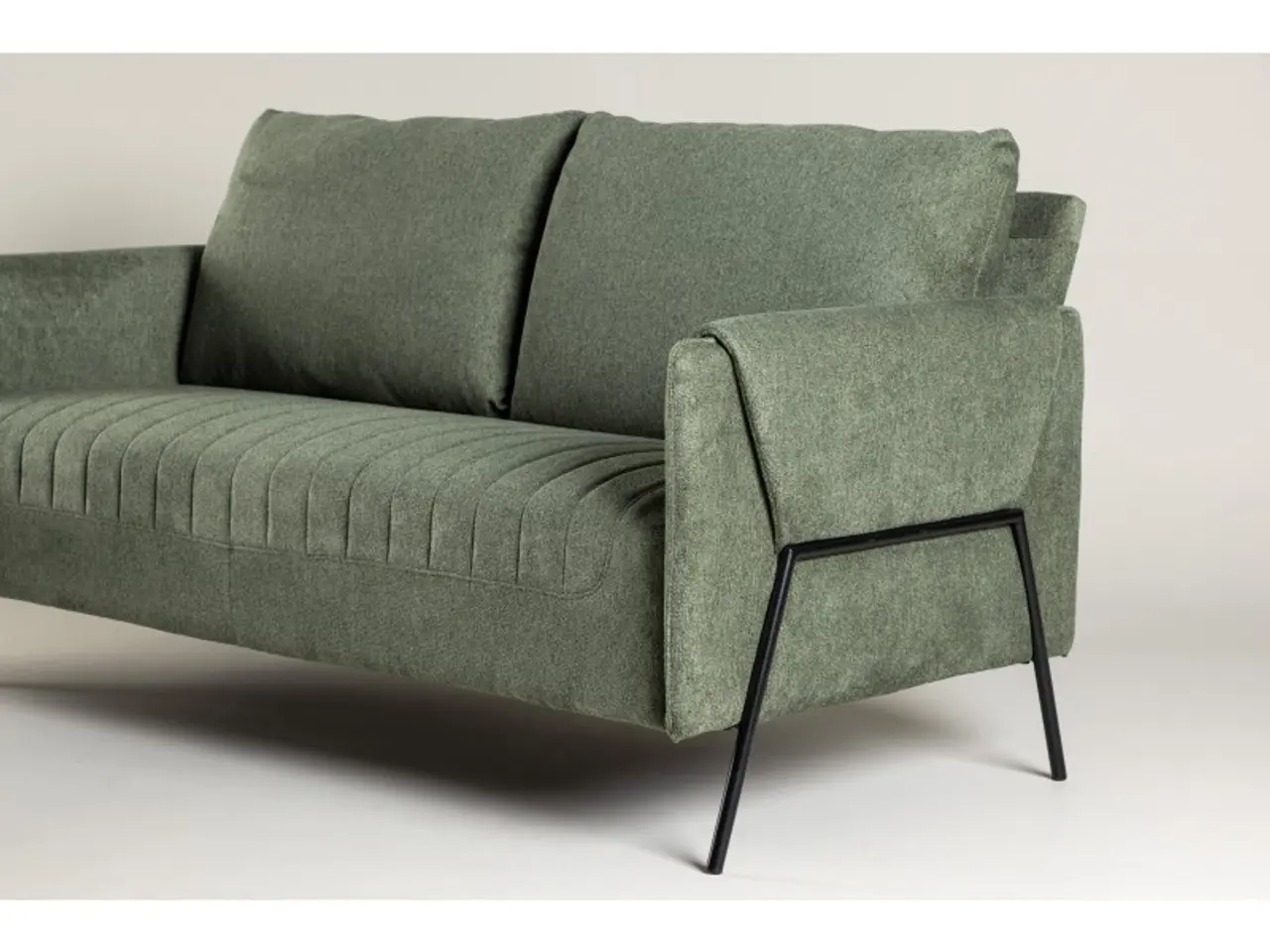 Billede 13 - Indigo 2 personers Sofa - Sort og Grøn