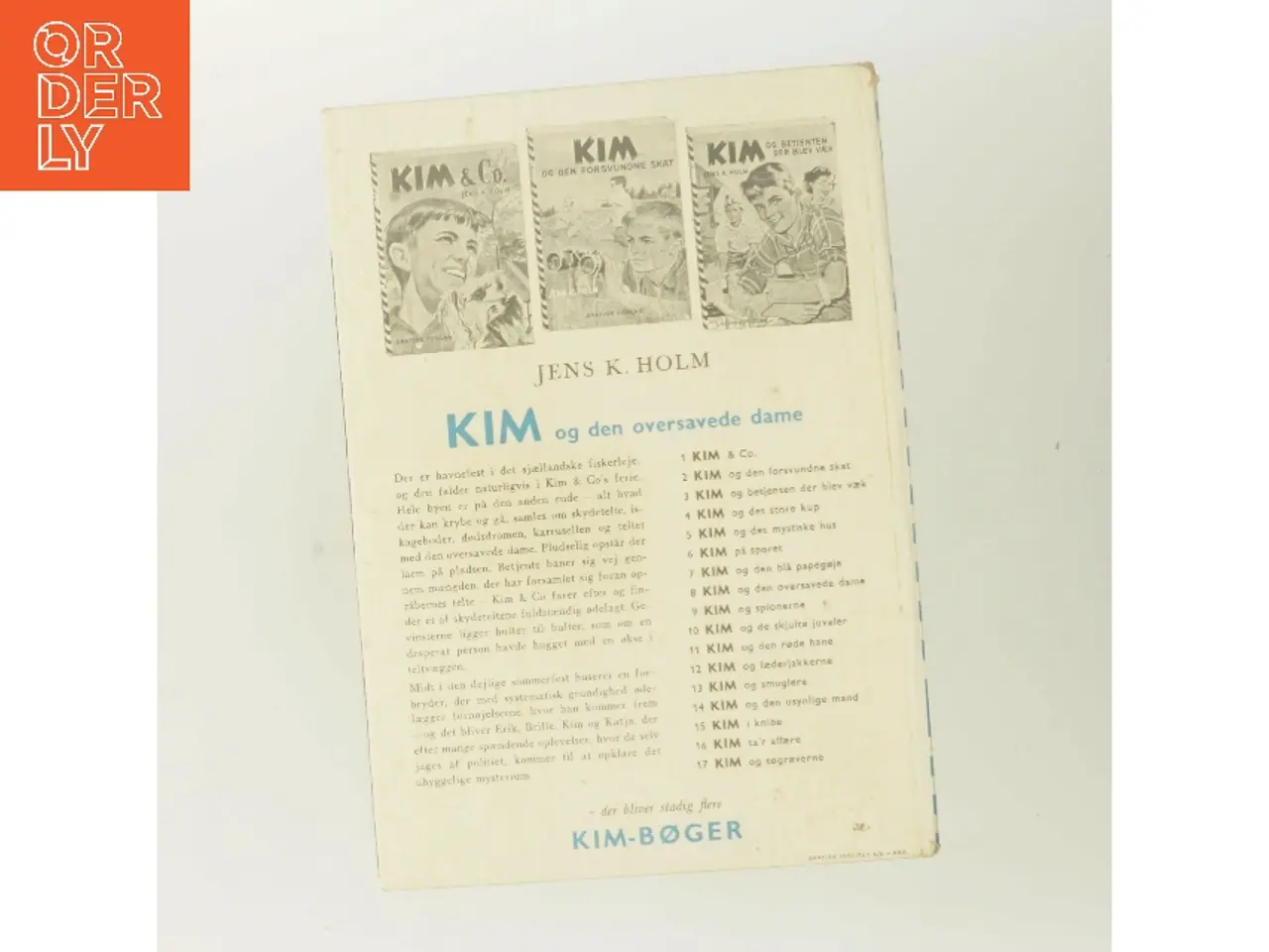 Billede 3 - Kim og den oversavede dame af Jens K. Holm (Bog)