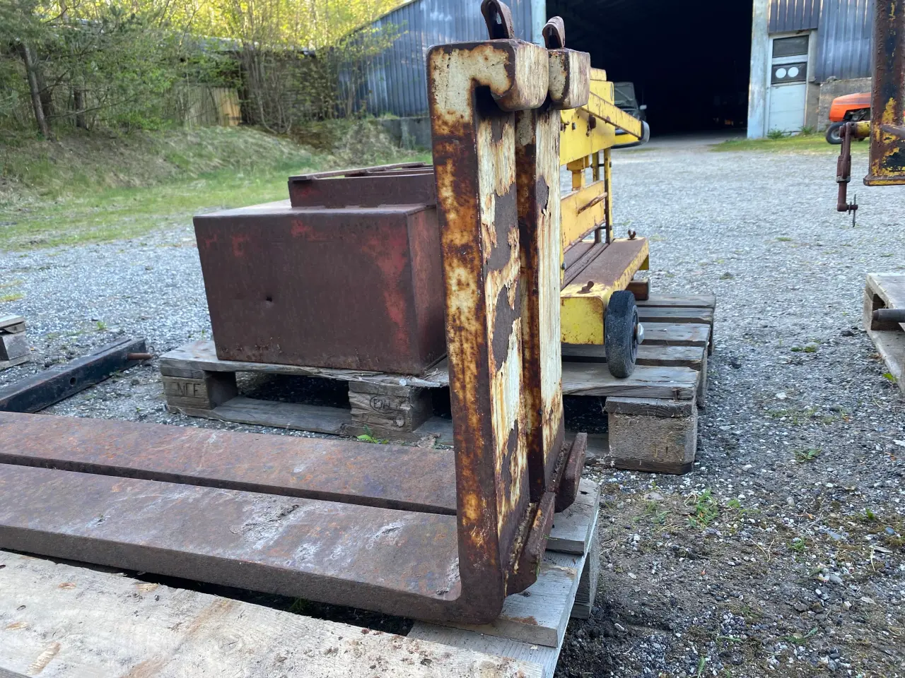 Billede 1 - Pallegafler byggelift