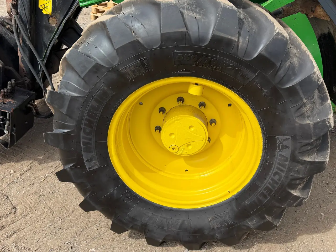 Billede 5 - John Deere 3800 Flot teleskoplæsser med gode hjul
