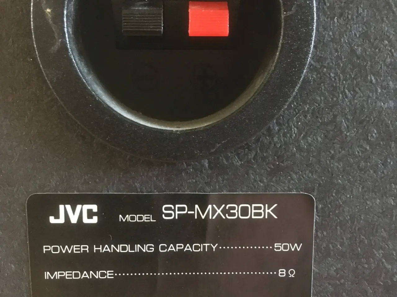 Billede 4 - højtaler jvc SP-MX30BK 50 W 8 Ohm