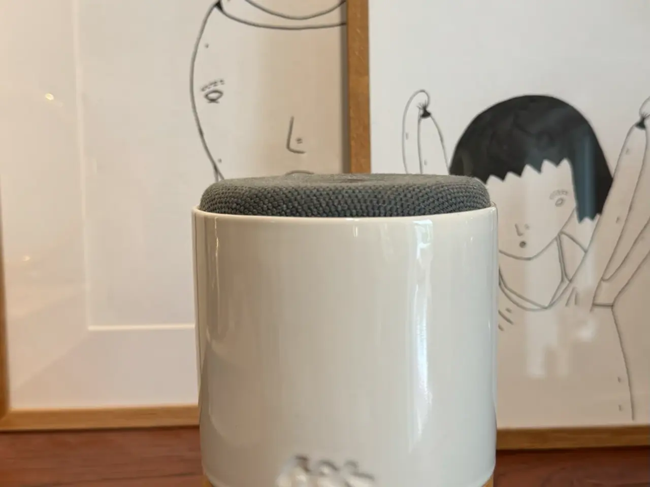 Billede 3 - KÄHLER - FUGATO SPEAKER I hvid. Bluetooth højtaler