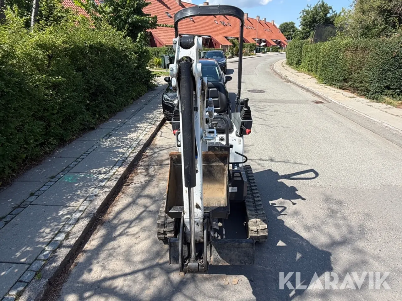 Billede 7 - Gravemaskine med trailer og stort servicekit Bobcat E10Z