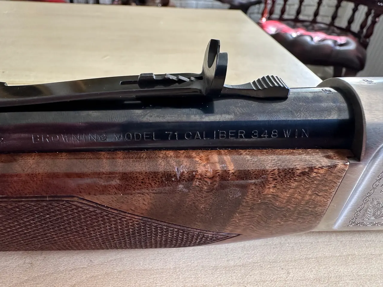 Billede 6 - Browning “Winchester Model 71” Lever Action riffel