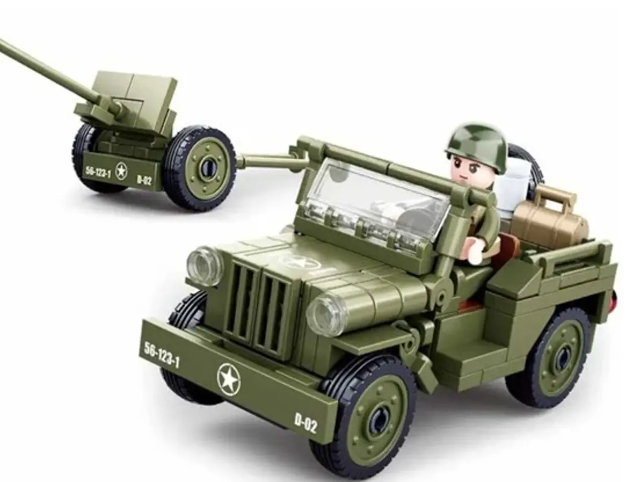 Billede 1 - USA WW2 jeep med tilbehør