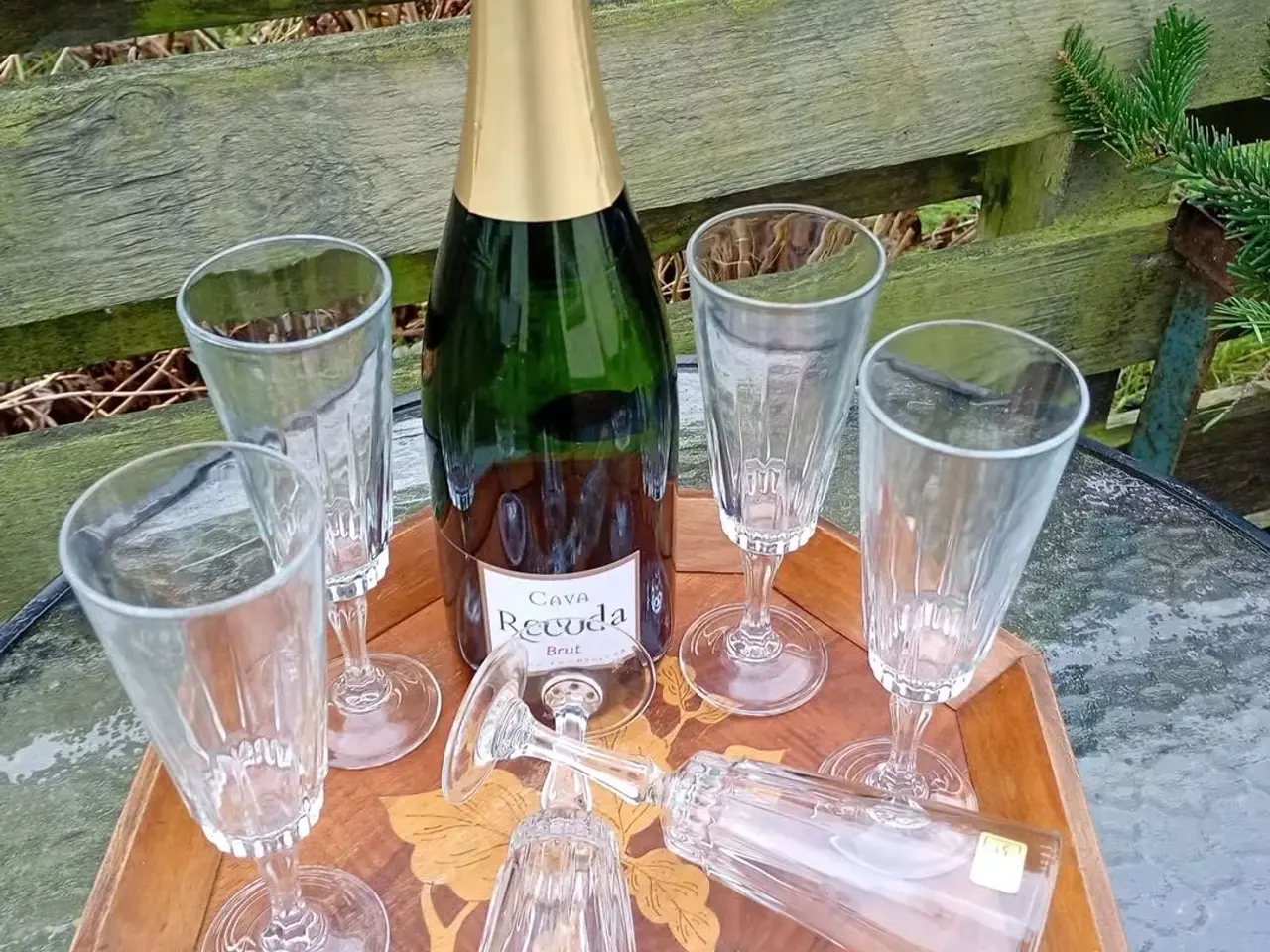 Billede 1 - Franske Champagne glas. (Vintage)