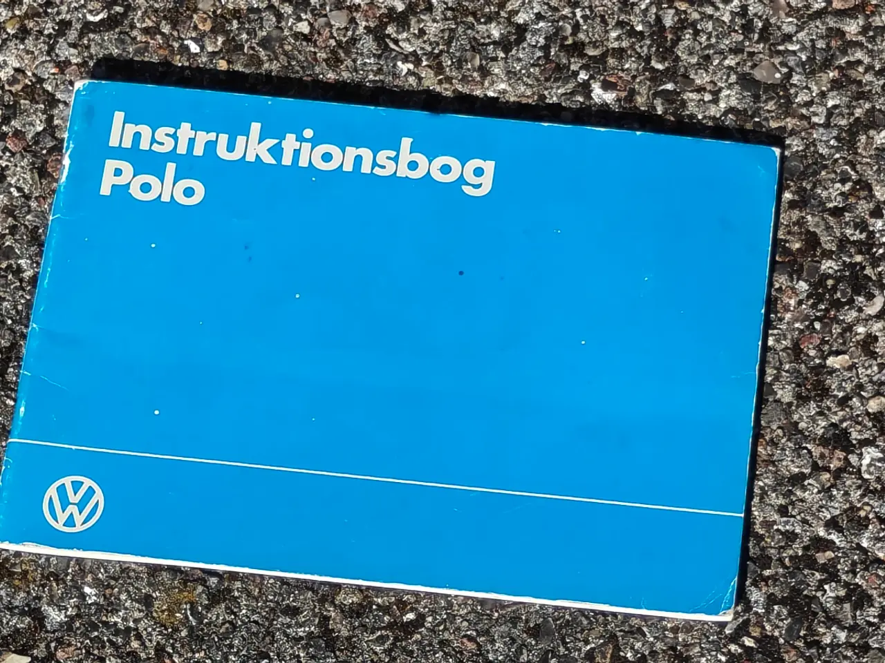 Billede 1 - VW Polo Instruktionsbog. Dansk