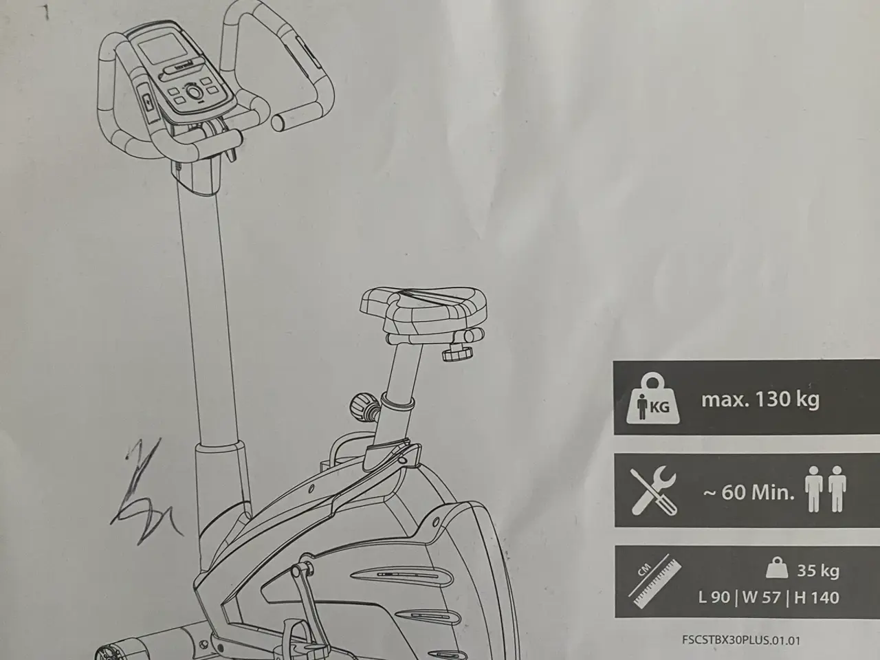 Billede 7 - Motionscykel høj kvalitet