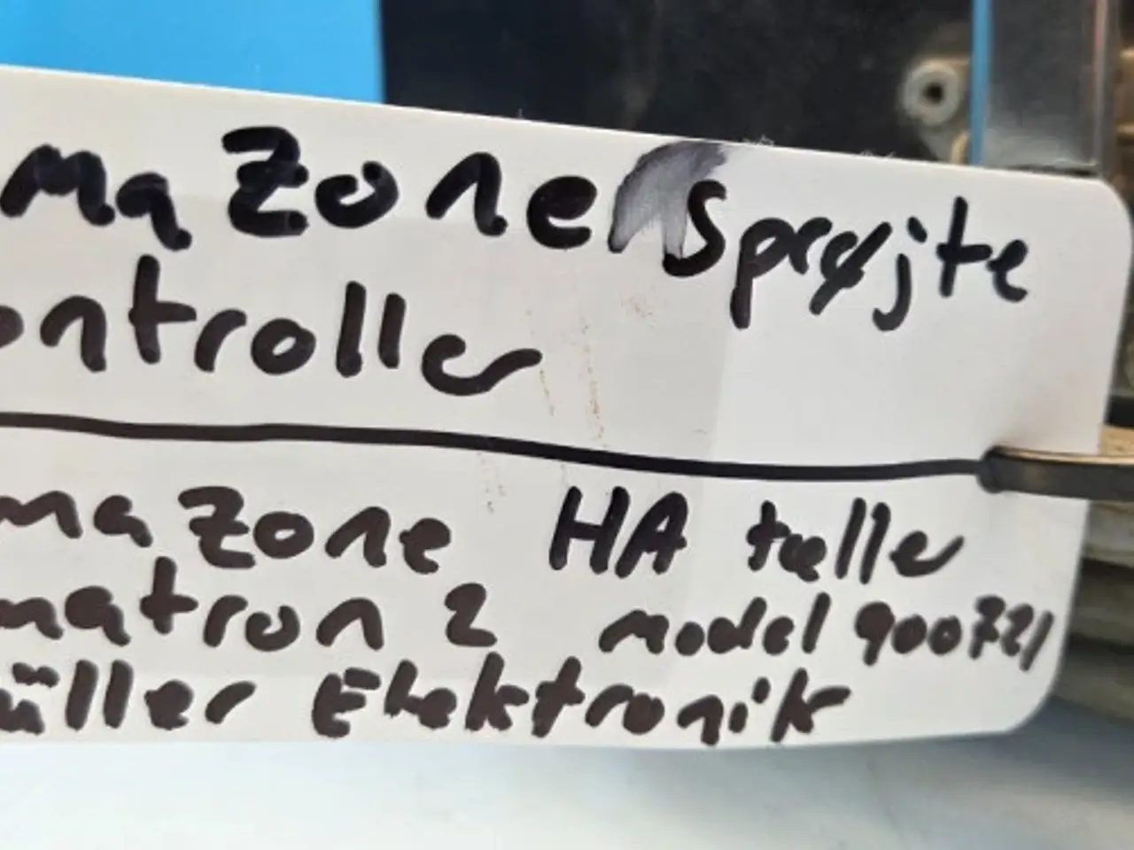 Billede 18 - Amazone Sprøjte Kontroller