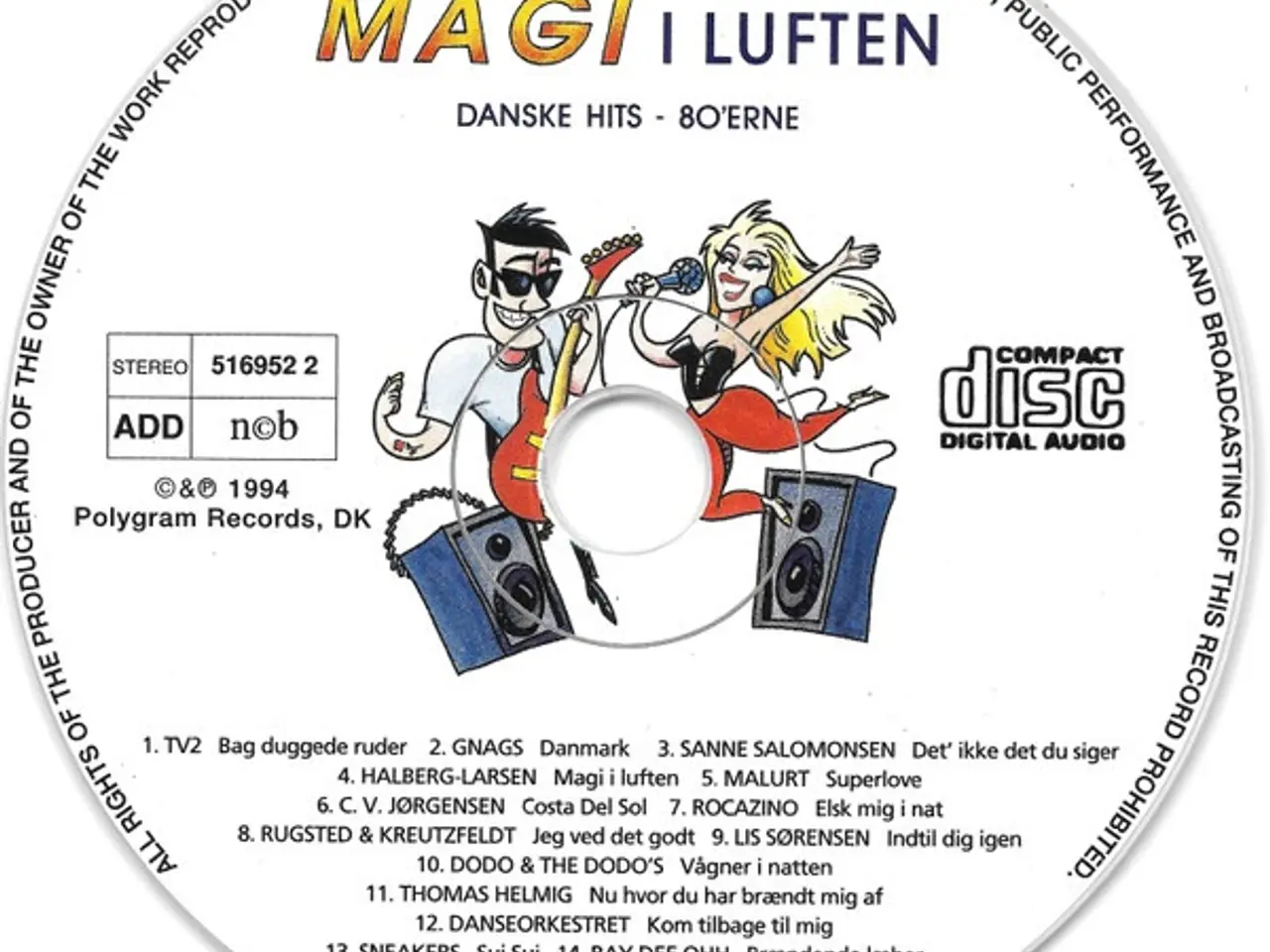 Billede 3 - Diverse kunstnere – Magi I Luften – CD