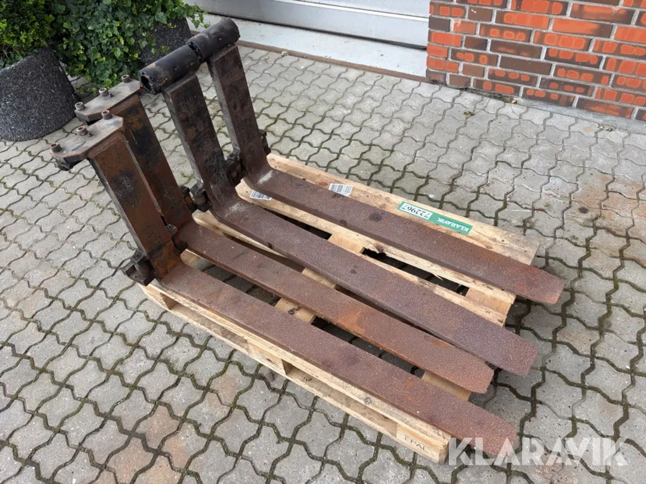 Billede 2 - Pallegafler - 2 sæt