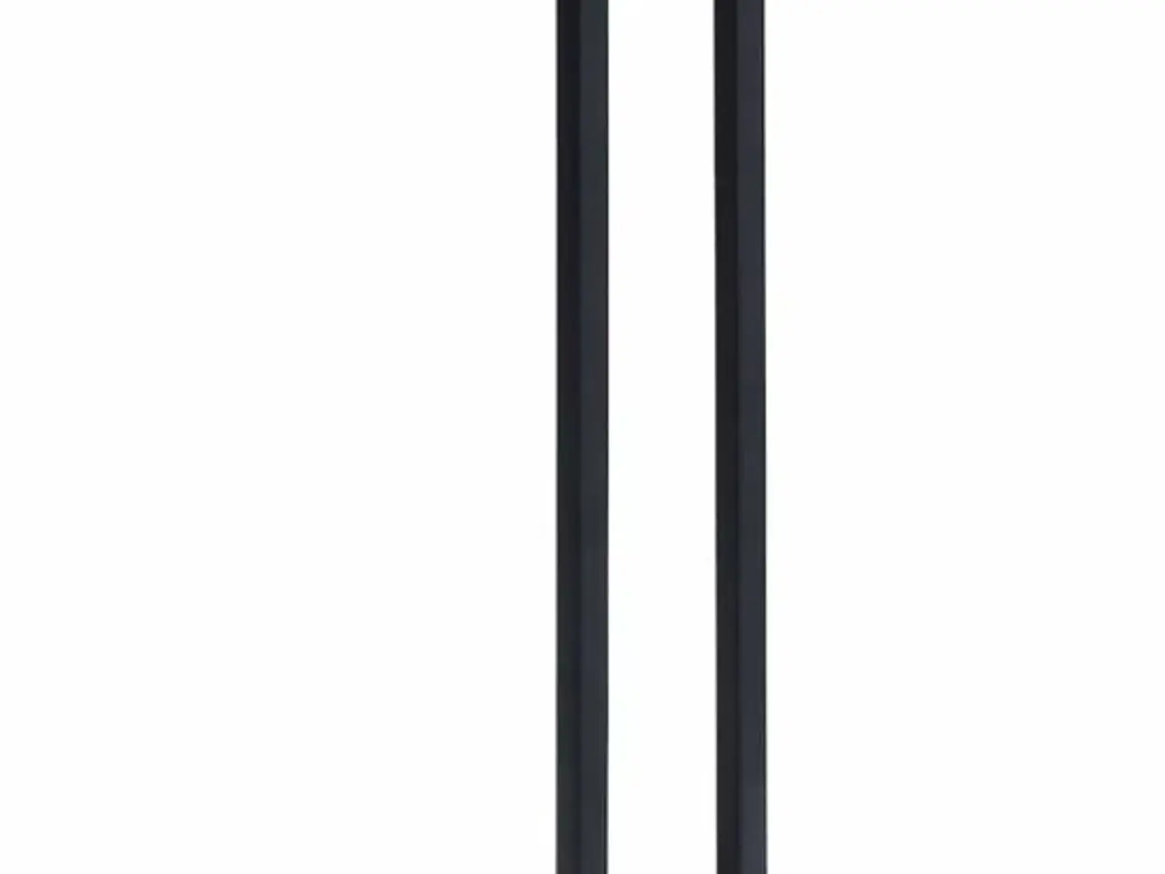 Billede 4 - håndklædeholder 12,5x12,5x60 cm jern sort
