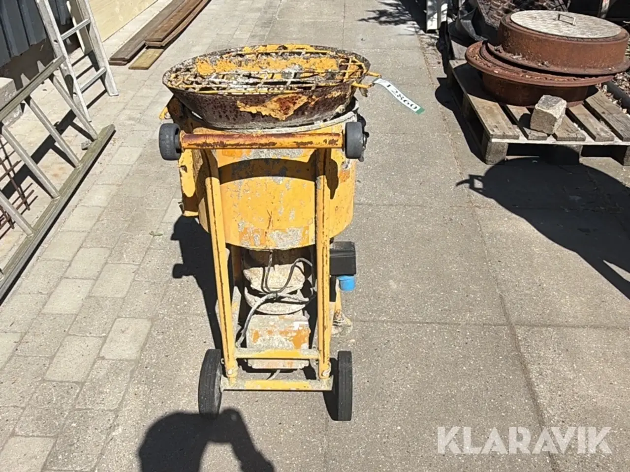 Billede 8 - Tvangsblander Soroto 45 liter med ML 8024 motor