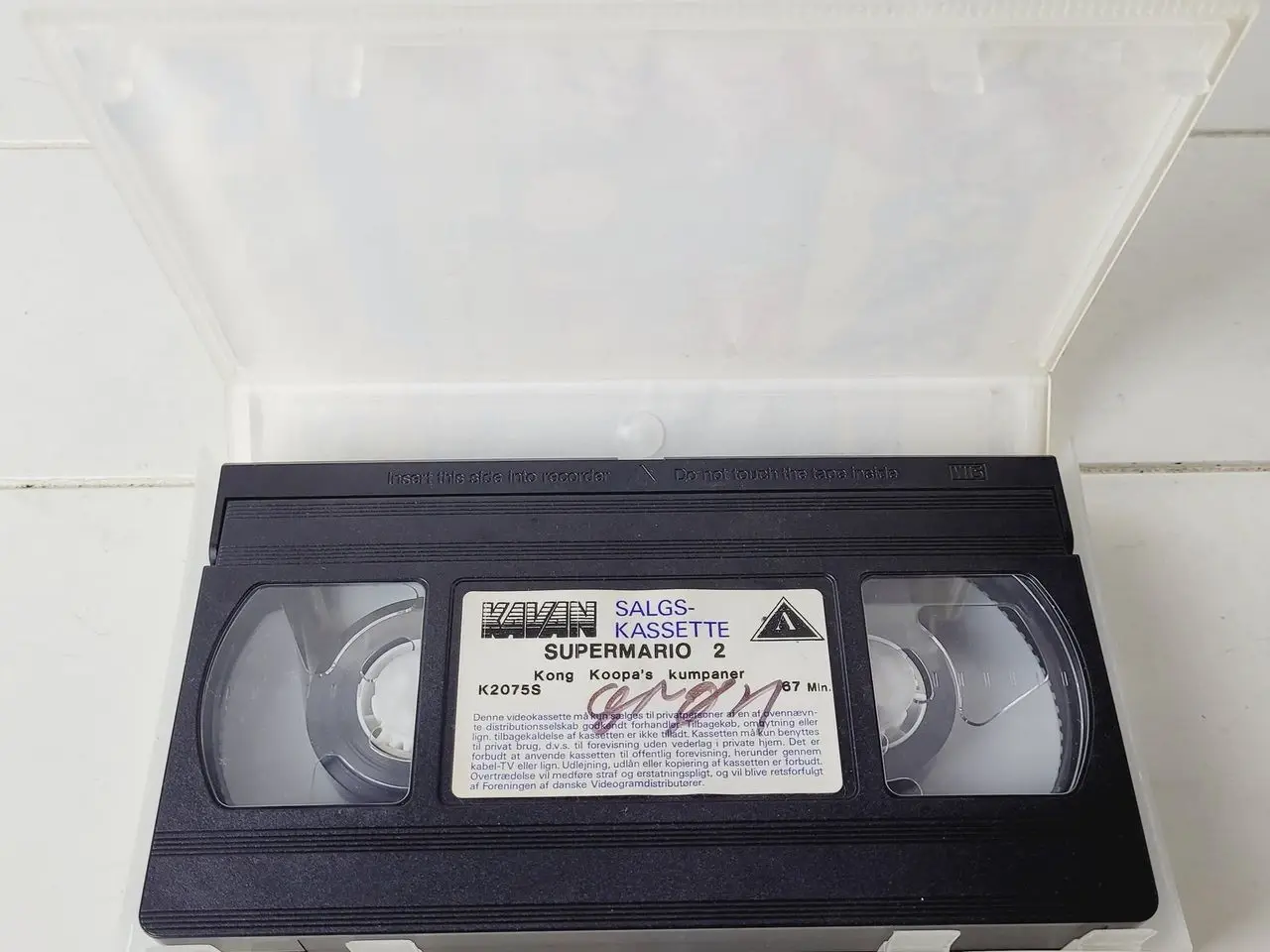 Billede 3 - Super Mario Bros. 3 - Bånd 2 - VHS Videofilm 