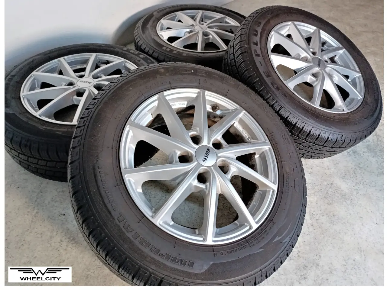 Billede 1 - 5x114,3 16" ET40 ALUTEC vinterdæk