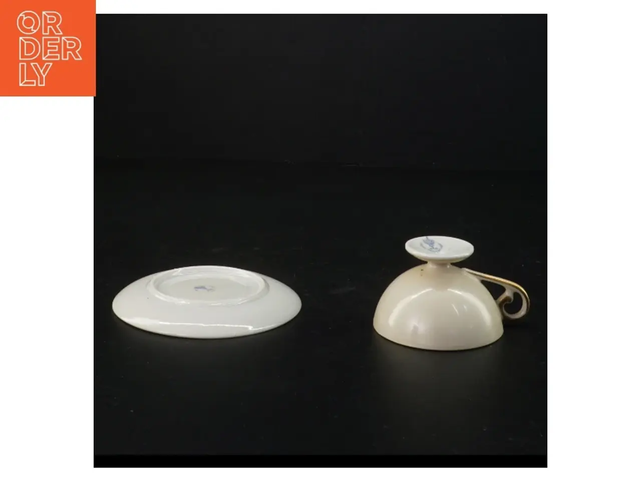 Billede 2 - Mokkakopper med underkopper (str. Diameter 11 cm kop 7,5 x 5 cm)