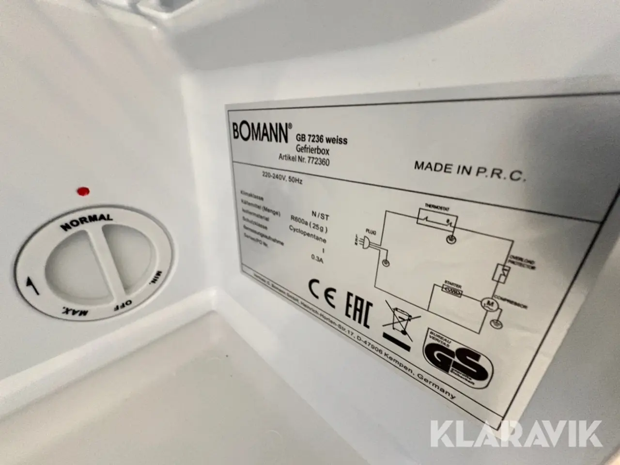 Billede 7 - Køleskab mini Bomann GB7236
