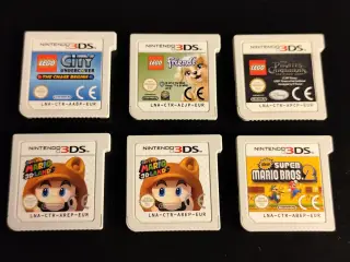 Blandede Nintendo 3DS spil - Blandede 3DS spil
