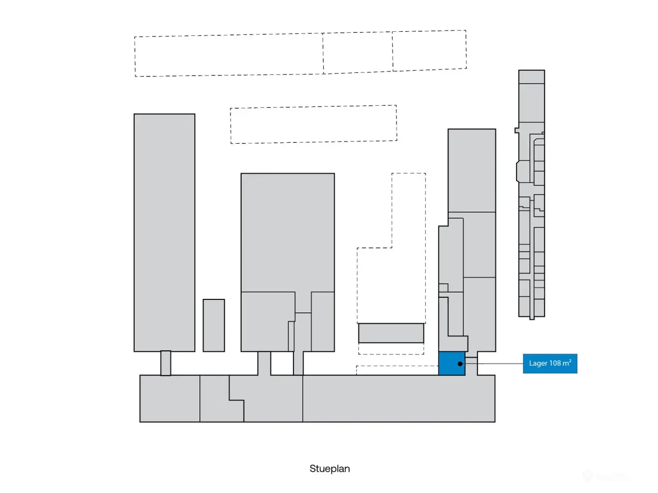 Billede 9 - 108 m² lager på stueplan til leje i Glostrup med dobbeltdør og tekøkken