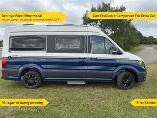 2025 - Eriba Car 600 Deep Ocean Blue First Edition Eksklusiv Eriba Car 600 First Edition Deep Ocean Blue 2025 fra Hinshøj Caravan.