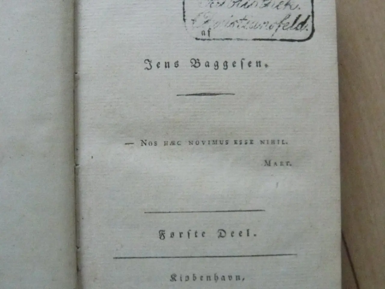 Billede 4 - Antikvariske bøger af Jens Baggesen