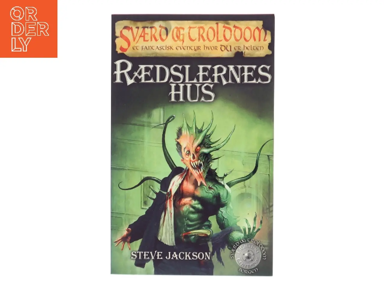 Billede 1 - Rædslernes hus af Steve Jackson (Bog)