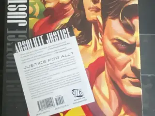 Absolut Justice Hardback Tegneserie