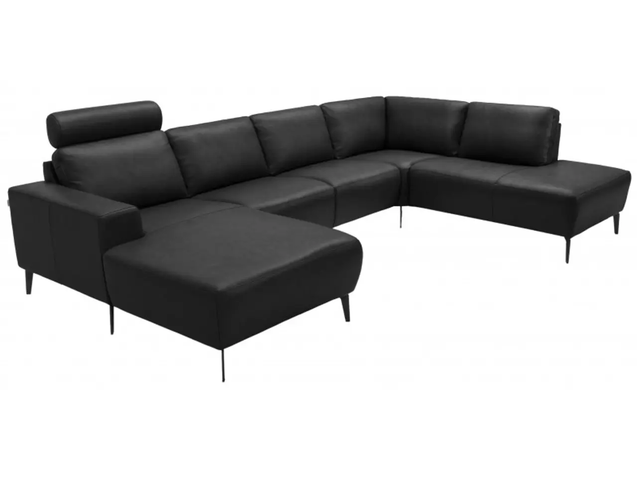 Billede 7 - Hjort Knudsen Copenhagen Læder U-sofa - Venstrevendt