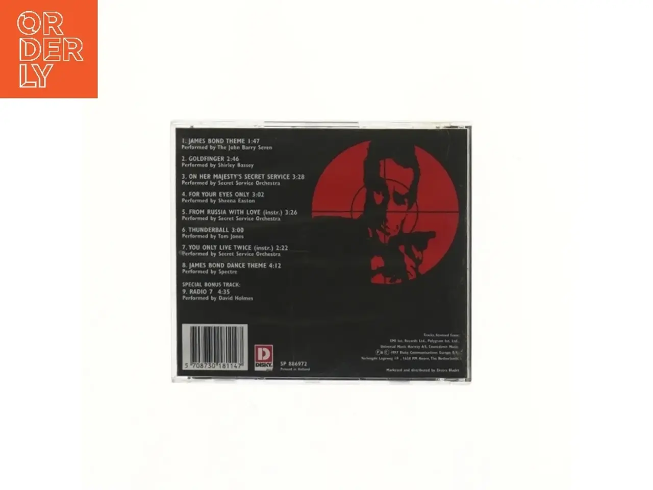Billede 2 - James Bond CD (str. 12,5x14 cm)