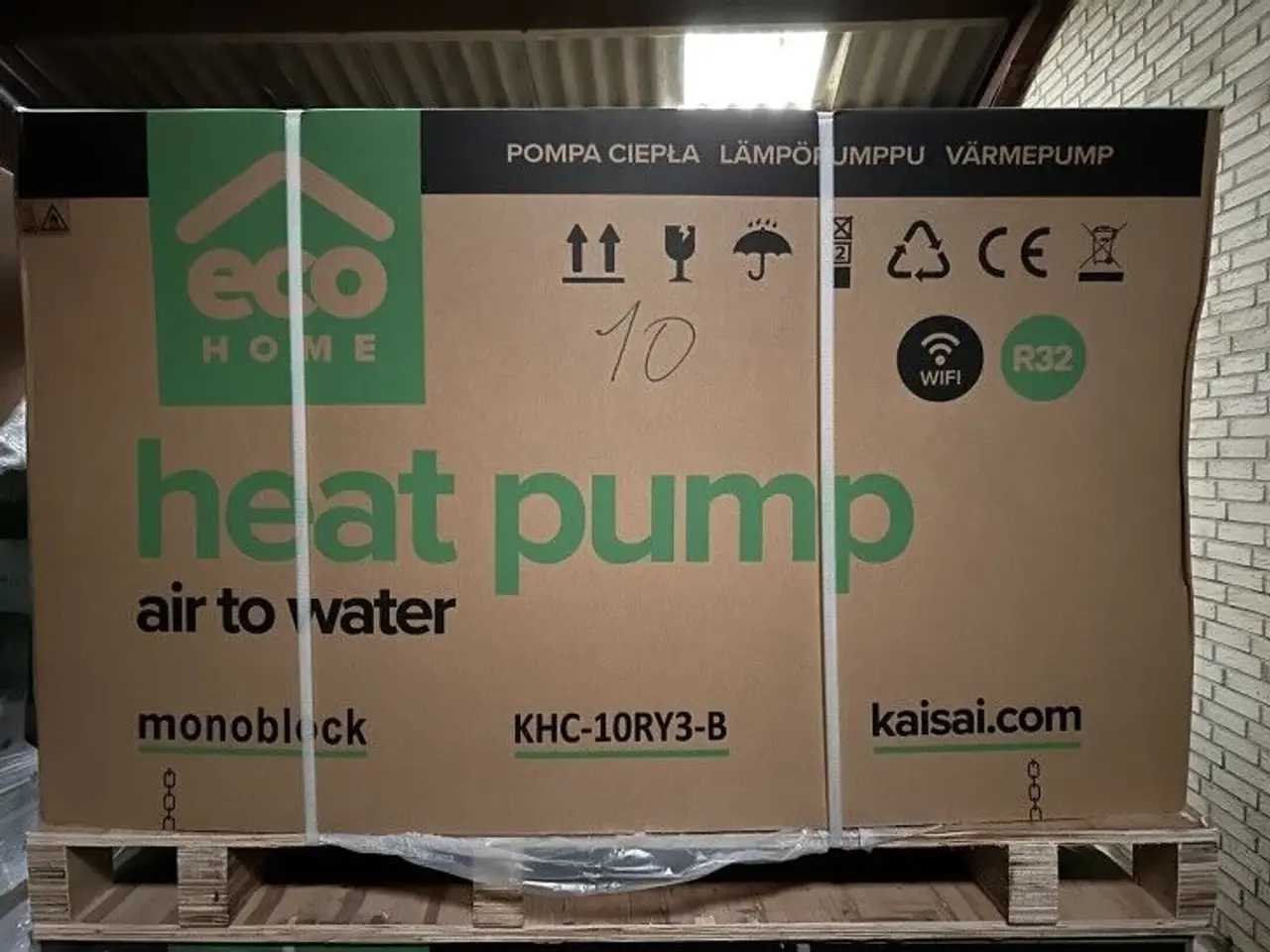 Billede 5 - Varmepumpe - Fabriksny 12 KW luft til vand varmepumpe Kaisai KHC-12RY3-B