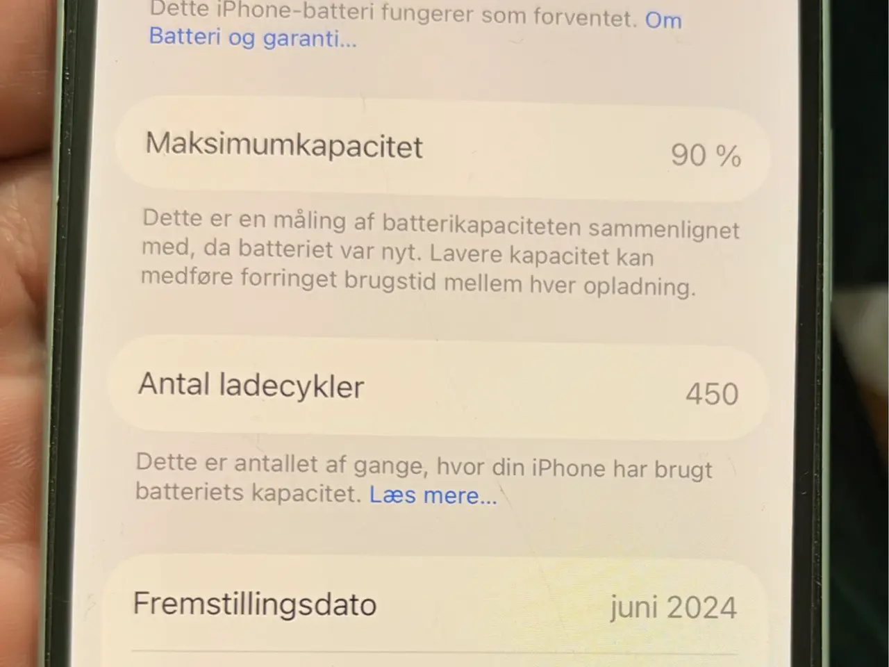 Billede 7 - iPhone 15, 128gb, green