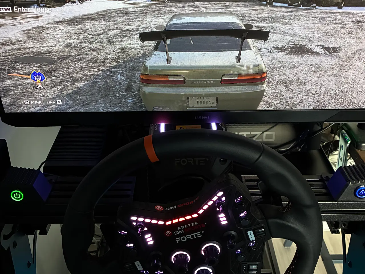 Billede 7 - Komplet Simulator Sim Racing Asetek High-End