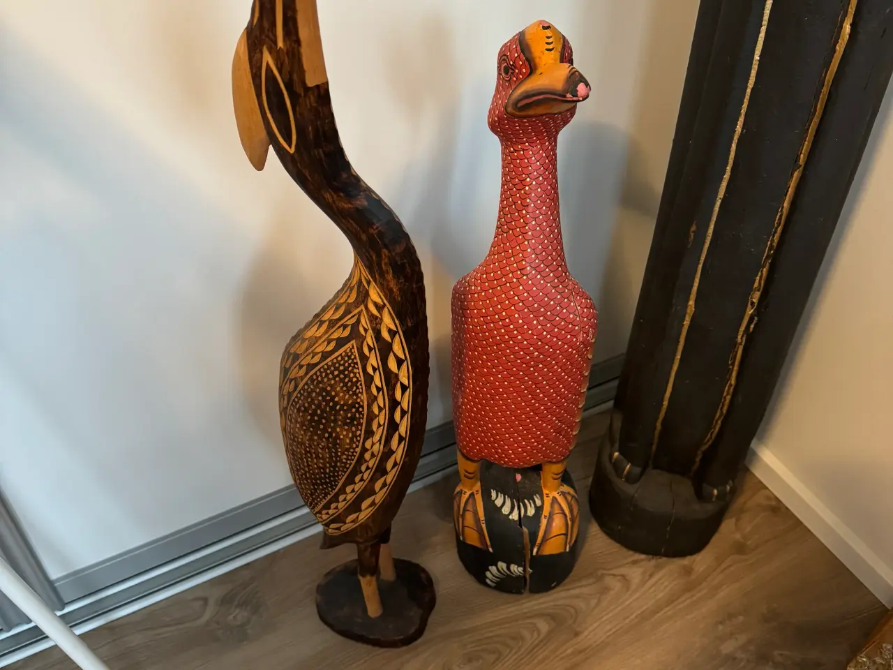 Billede 1 - Træfigurer og Bassist