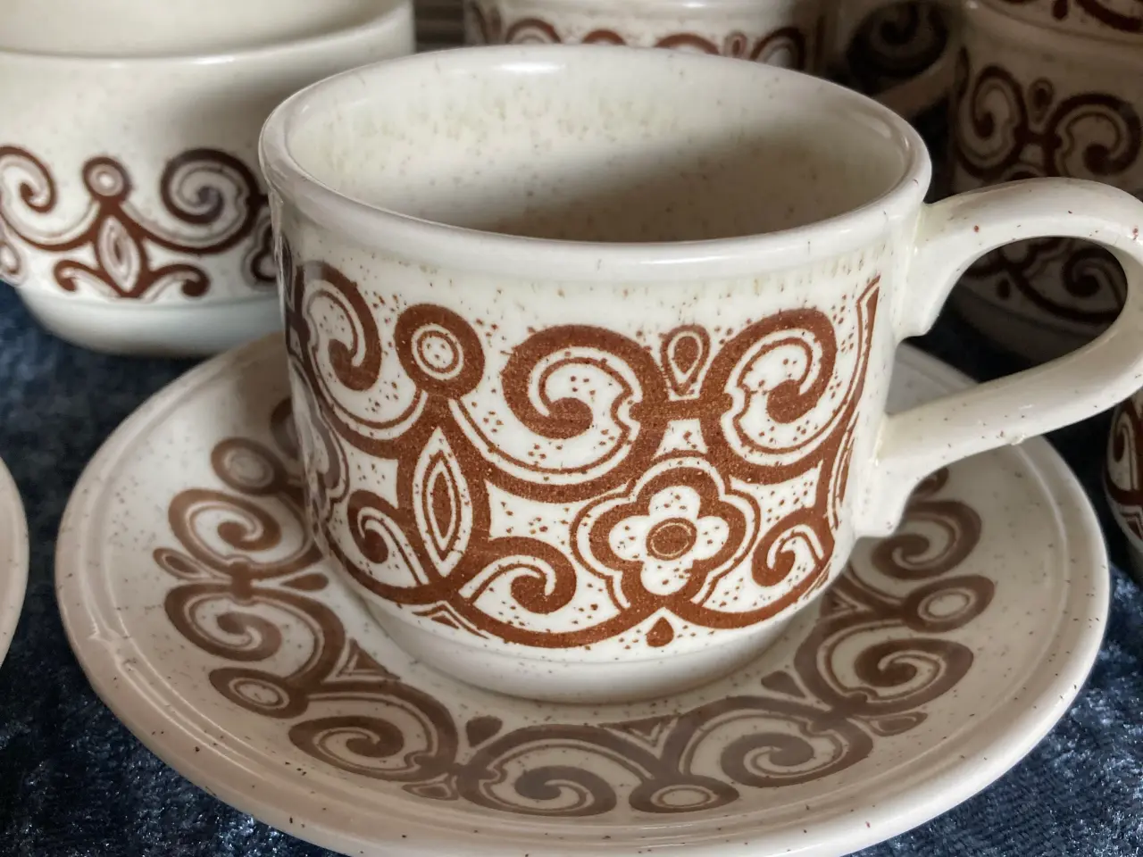 Billede 2 - stentøj kaffestel 12 Pers
