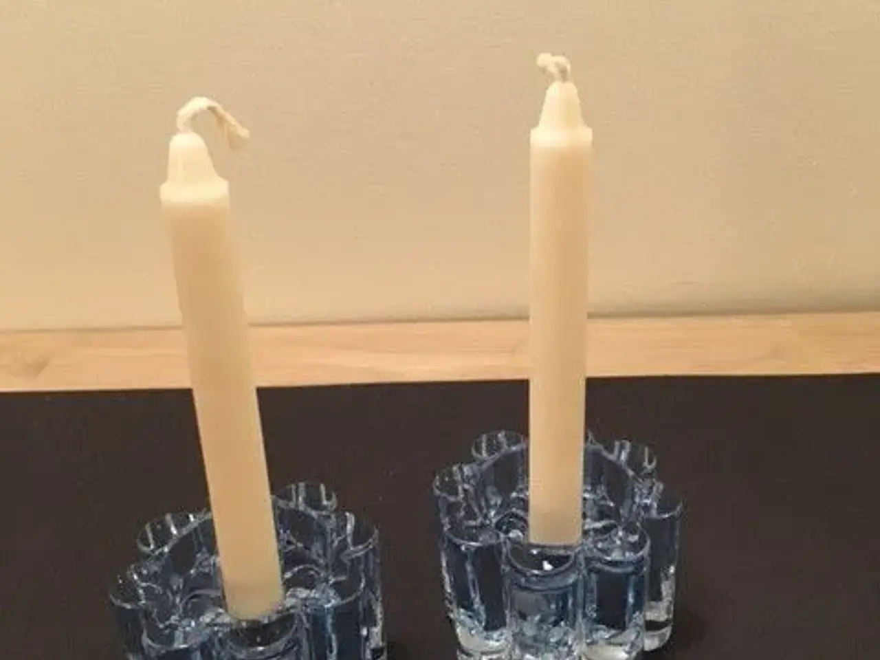 Billede 1 - Glas, lysestage, Made in Denmark