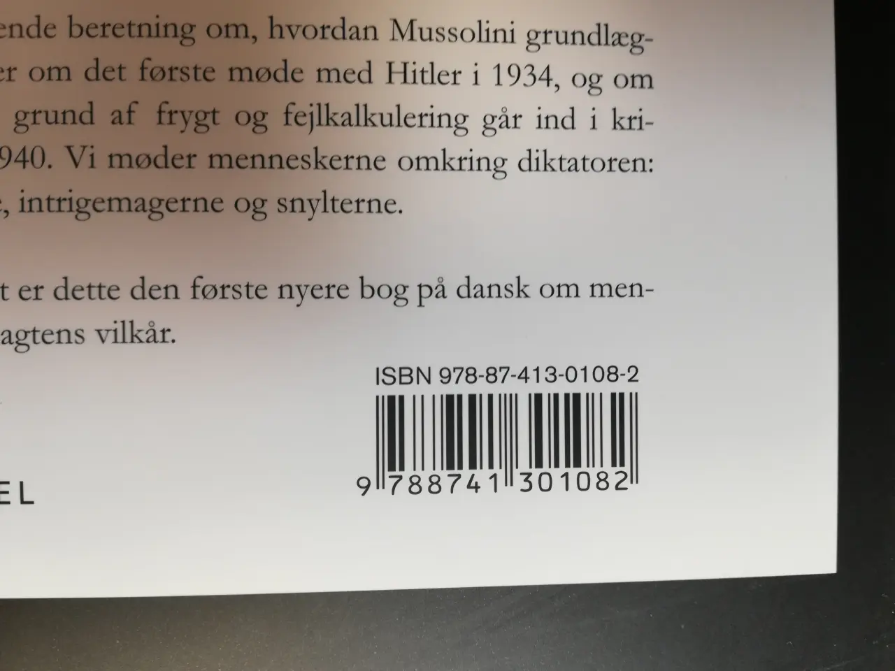 Billede 5 - Mussolini. Et studie i magt, Göran Hägg