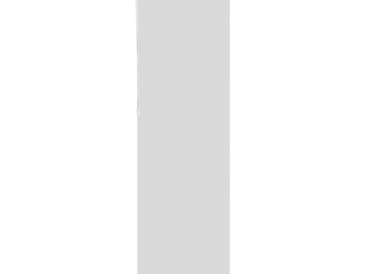 Billede 4 - Rullegardin mørklægning 65×210 cm - hvid polyester