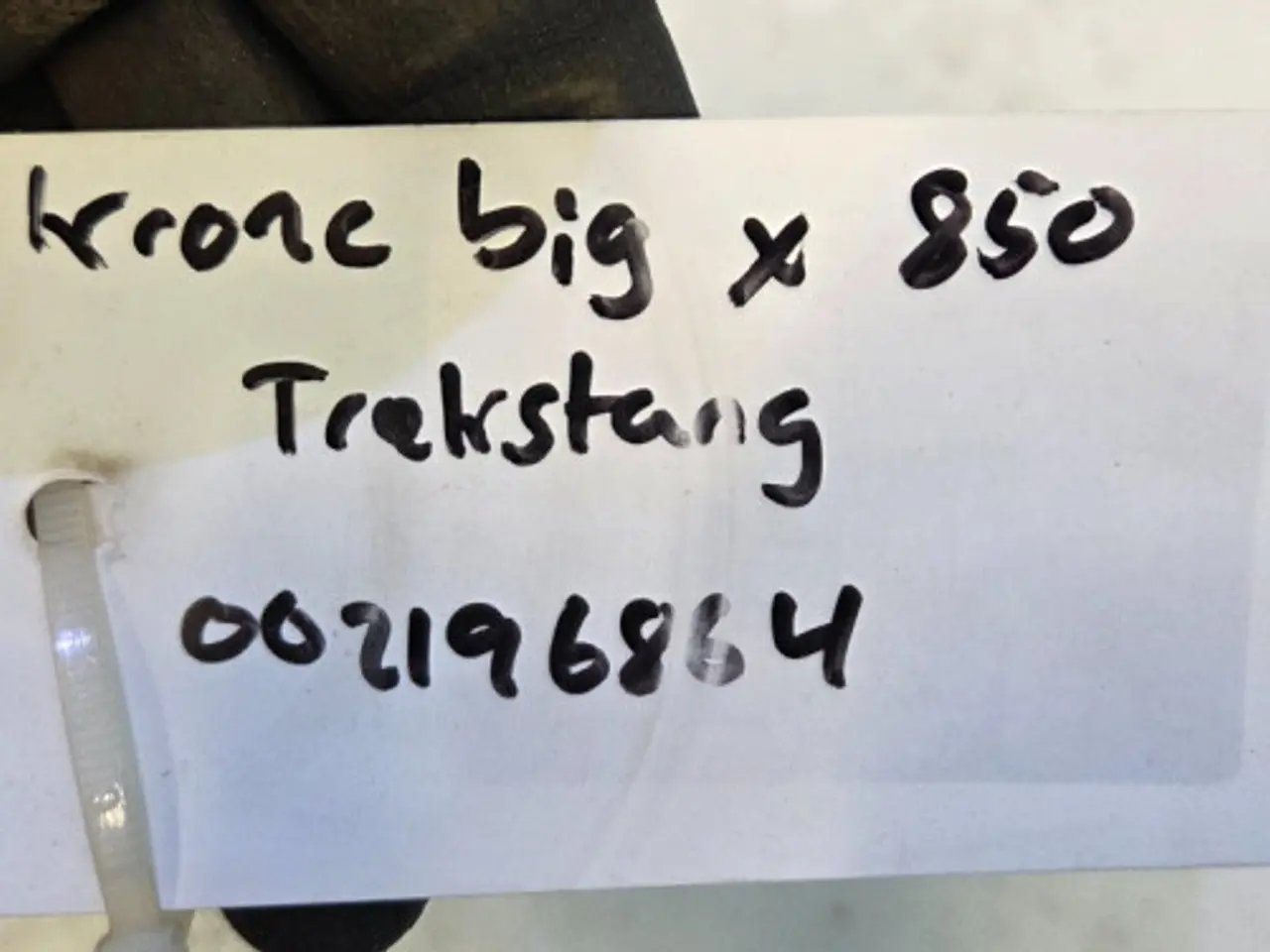 Billede 9 - Krone Big X 850 Trækstang 002196864