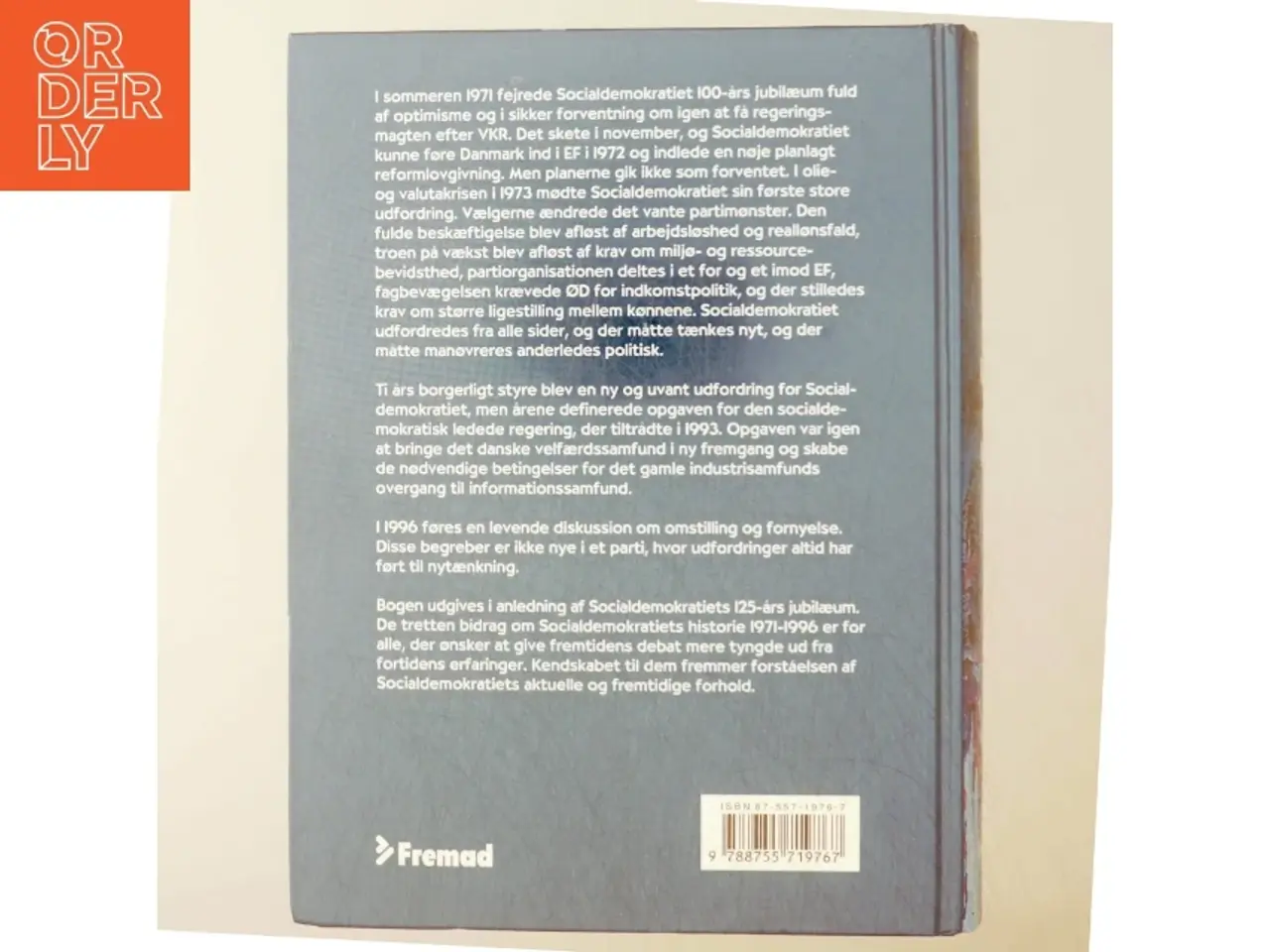 Billede 3 - Udfordring og omstilling : bidrag til Socialdemokratiets historie 1971-1996 (Bog)