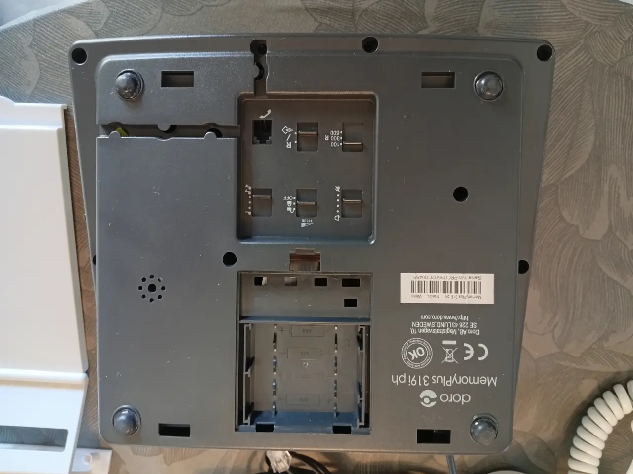 Billede 6 - DORO Memory Plus 319i ph