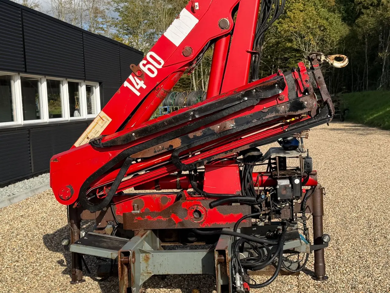 Billede 3 - HMF Kran Monteret med scanreco modtager