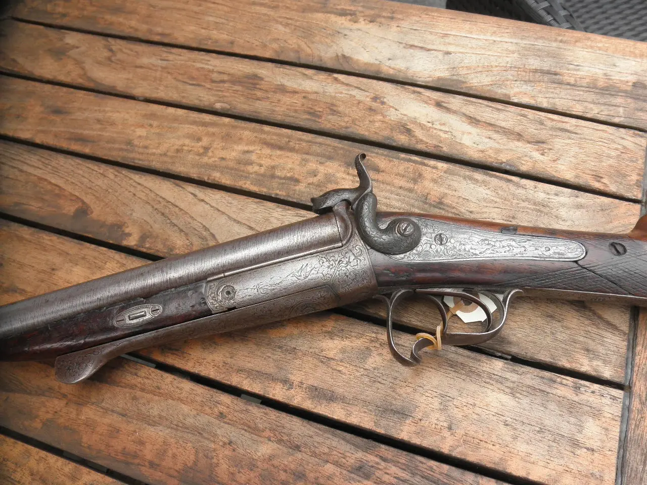 Billede 2 - Haglgæver Løbets længde 713 mm. diam 16 mm